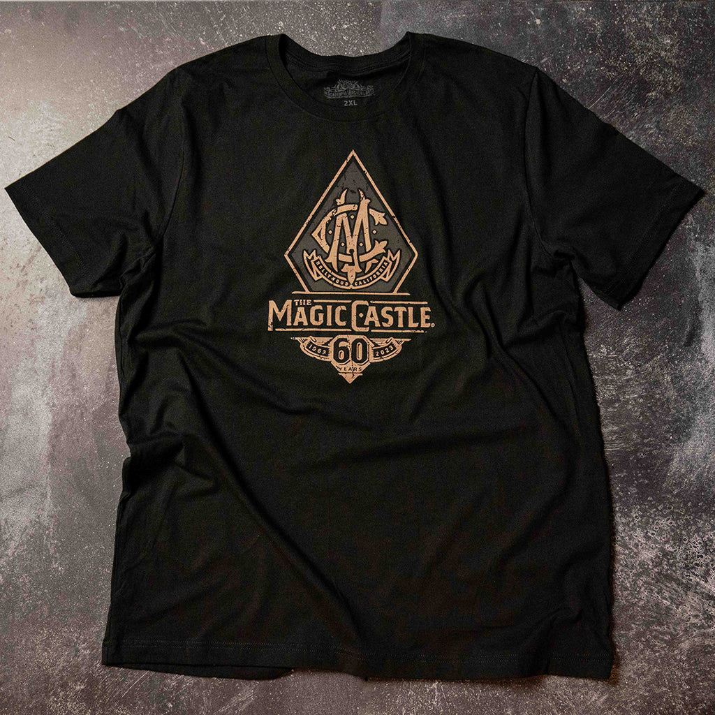 MC 60th Logo T-Shirt – Academy of Magical Arts Gift Shop