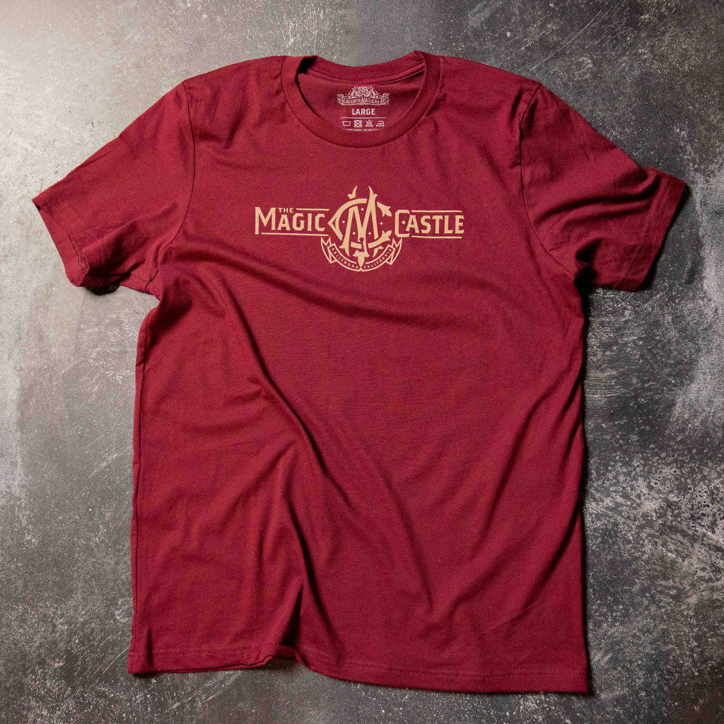 MC Monogram Logo Maroon T-Shirt
