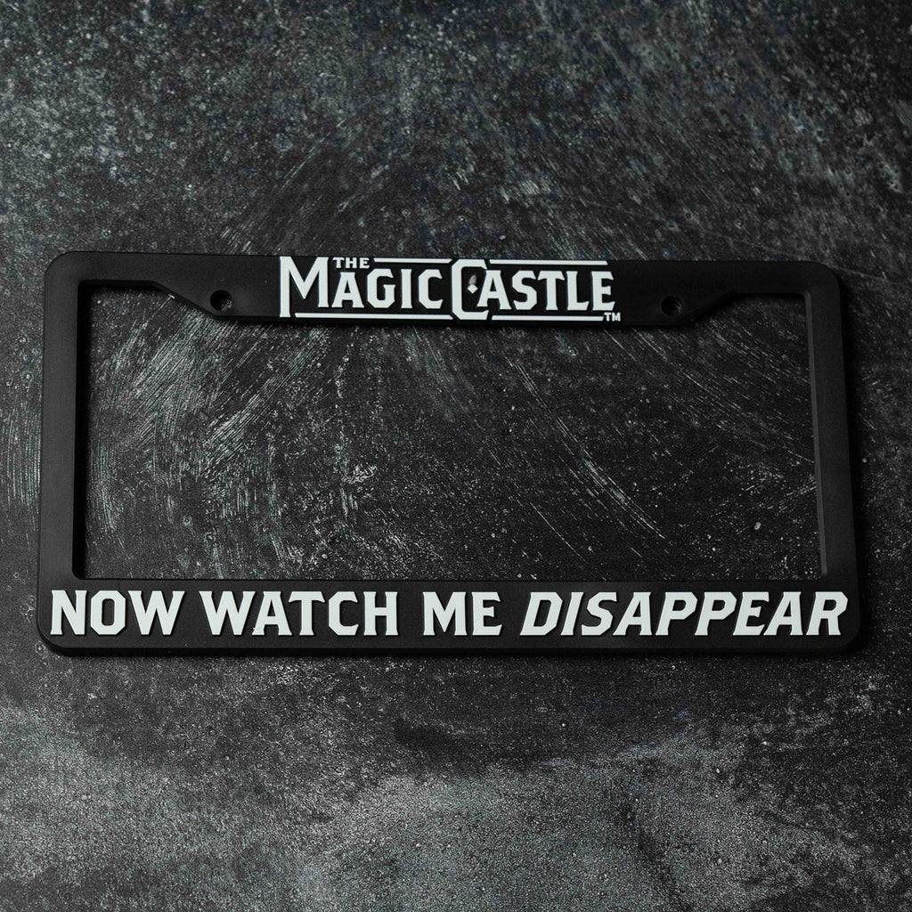 Magic Castle License Plate Frame