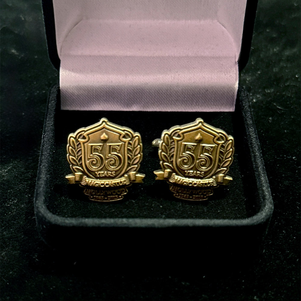 55th Anniversary Bronze Cuff Links
